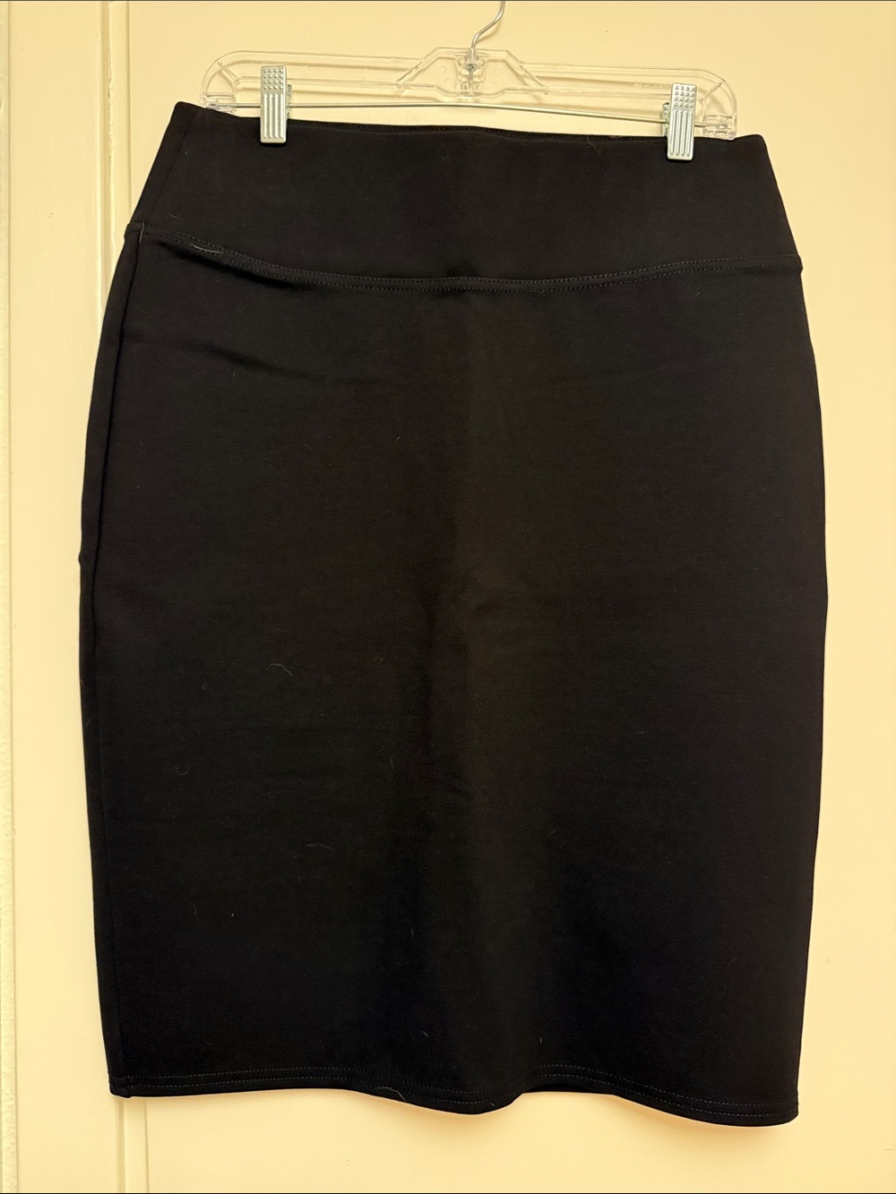 Investments Black Pencil Skirt - Classic Stretch Fit